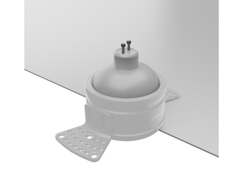 Врезной светильник под штукатурку Favourite 4526-1C Lamppu 1*GU10*35W, IP20 L63*H40, вр.от.D67мм