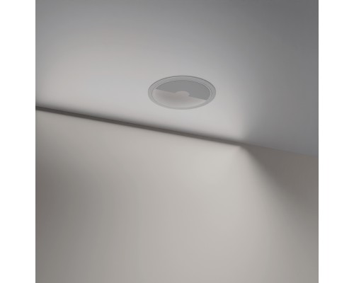 Врезной светильник Favourite 4428-1C Halv LED*20W, 840LM, 3000K, IP20, CRI>90 D110*H88, вр.от.D100мм