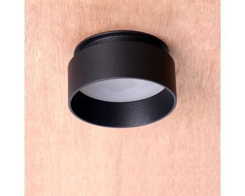 2886-1C, врезной светильник, D80xH60, cutout:D65, 1xGU10LEDx7W