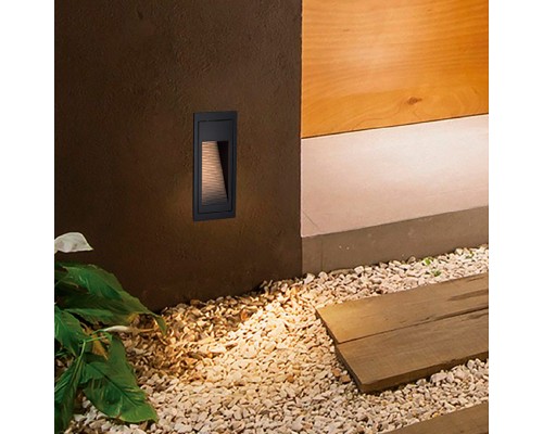 Врезной светильник Favourite 4396-2W Voland LED*3W, 263LM, 3000K, IP66 D55*W70*H145, вр.от.W65*H130мм