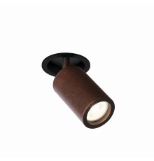 2804-1C, врезной светильник, D80xH175, 1xGU10x35W, excluded