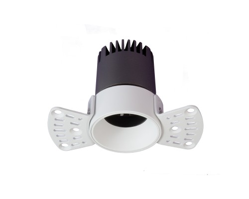 Врезной светильник под штукатурку Favourite 4417-1C Mortise LED*7W, 600LM, 3000K, IP20, CRI>90, beam angle:36 D106*H70, вр.от.D55мм