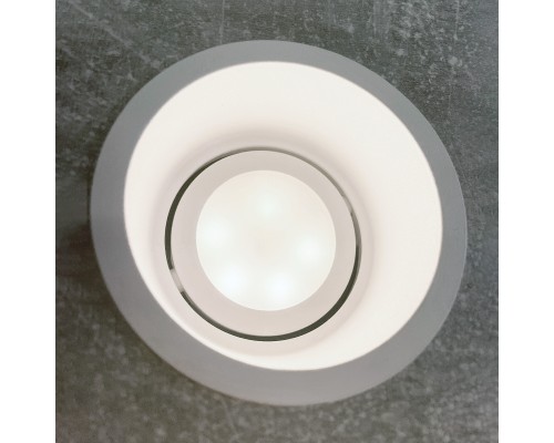 Врезной светильник Favourite 4520-1C Lamppu 1*GU10*35W, IP20 D93*H45, вр.от.D83мм