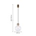 Подвес Favourite 4267-1P Ortus 1*E14*40W D220*H460/1960мм