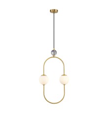 3009-2P, подвес, L370xW120xH705/1200, 2xG9x28W, excluded