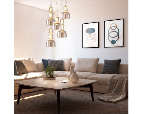 Подвес Favourite 4242-2P Gaudi LED*12W, 675LM, 4000K D260*H655/1800мм