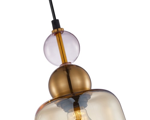 Подвес F-Promo 4341-1P Vinglas 1*E27*40W D160*H445/1945мм