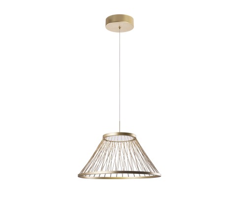 Подвес Favourite 4634-6P Fibra LED*16W, 600LM, 4000K D600*H400/1500мм