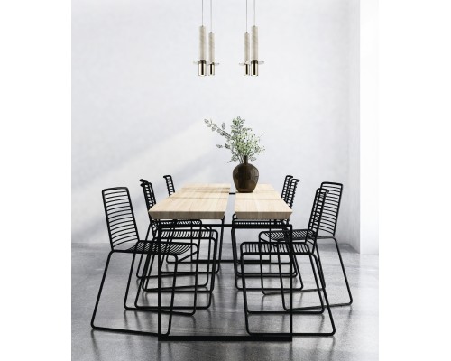 Подвес Favourite 2748-1P Rocky 1*GU10LED*5W, 400LM, 3000K D160*H420/1945мм