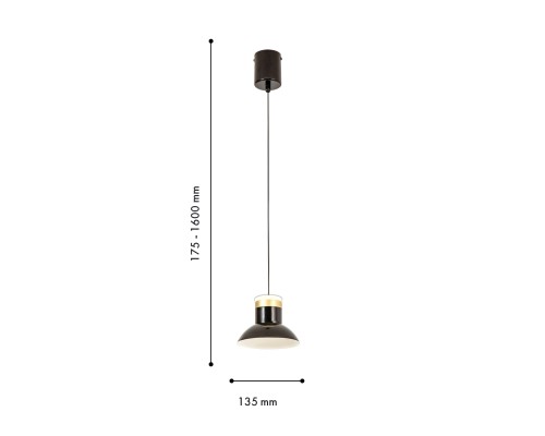 Подвес Favourite 4516-1P Tatti LED*10W, 800LM, 4000K D135*H175/1600мм