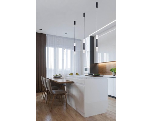 Подвес Favourite 4115-1P Doppelt LED*7W, 200LM, 4000K D40*H430/1500мм