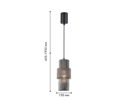 Подвес F-Promo 4344-1P Stapel 1*E27*40W D130*H435/1935мм