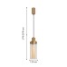 Подвес F-Promo 4362-1P Hatt 1*E27*40W D125*H570/2070мм