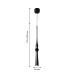 Подвес Favourite 4332-1P Ipsam LED*6W, 480LM, 4000K D60*H755/1800мм