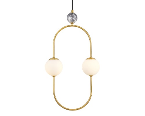 3009-2P, подвес, L370xW120xH705/1200, 2xG9x28W