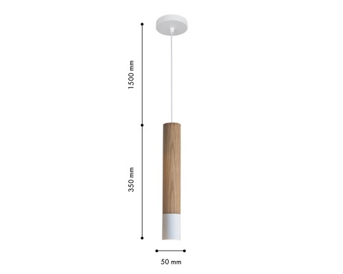 Подвес Favourite 2014-1P Pendenti 1*G9LED*5W, 400LM, 3000K D40*H565/1565мм