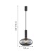 Подвес F-Promo 4359-1P Dubbel 1*E27*40W D260*H440/1940мм