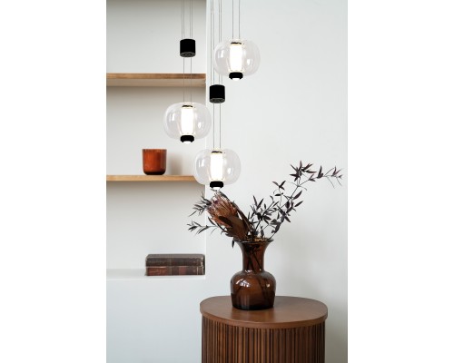 Подвес Favourite 4493-1P Lyfta LED*4W + LED*3W, 420LM, 4000K D160*H1300/1800мм