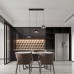Подвес Favourite 4372-1P Platt LED*4W, 280LM, 4000K, CRI>90 D200*H200/1800мм