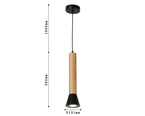 Подвес Favourite 2984-1P Piffero 1*GU10LED*5W D100*H360/1360мм