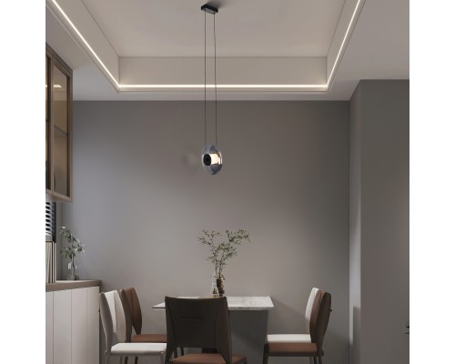 Подвес Favourite 4373-1P Rulle LED*7W, 490LM, 4000K, CRI>90 L260*W165*H400/1990мм