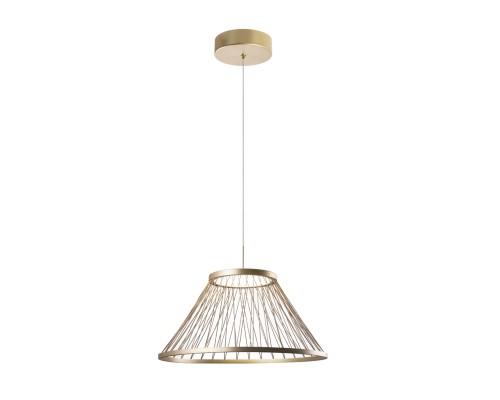 Подвес Favourite 4634-6P Fibra LED*16W, 600LM, 4000K D600*H400/1500мм