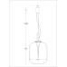 Подвес Favourite 4264-1P Canister 1*E27*40W D350*H700/2200мм