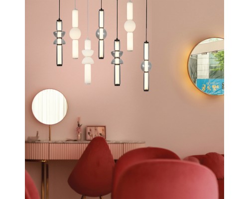 Подвес Favourite 4456-1P Prank LED*24W, 3120LM, 4000K D120*H690/1080мм