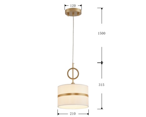 Подвес Favourite 2634-1P Mateo 1*E14*40W D210*H315/1815мм