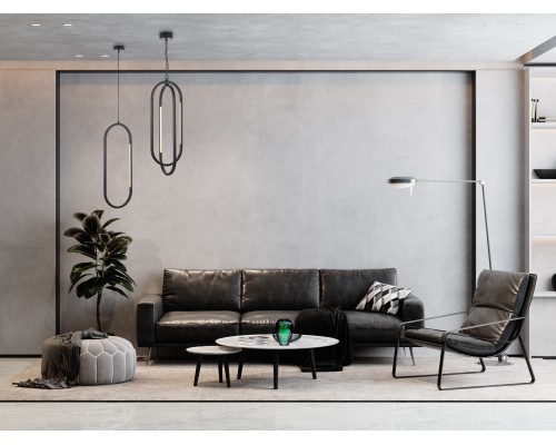 4009-4P, подвес, D300xH1000/2000, 2xLEDx7.2W + 2xLEDx6.5W, 2635LM, 4000K