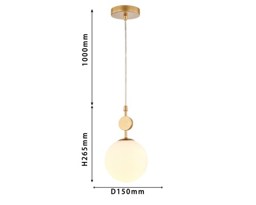 Подвес Favourite 2928-1P Absolute 1*E14*40W D150*H265/1310мм