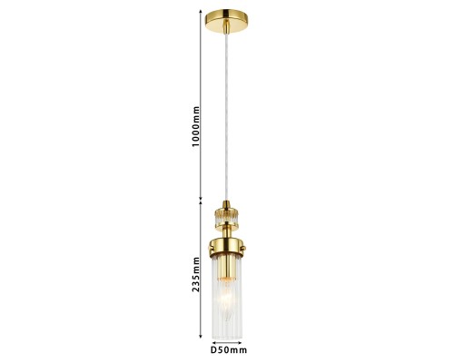 Подвес Favourite 2820-1P Aesthetic 1*E14*40W D100*H235/1270мм