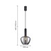 Подвес F-Promo 4357-1P Dubbel 1*E27*40W D200*H465/1965мм
