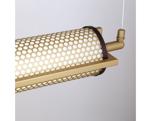 4190-1P, подвес, D130xH1400/2700 + L1360xW130xH300/1500, LEDx33W, 2805LM, 4000K