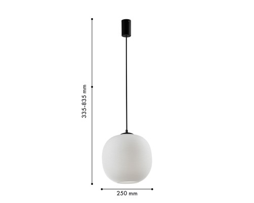 Подвес Favourite 4259-1P Riff 1*E27*40W D250*H335/1835мм