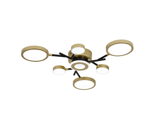 4686-7C, потолочный светильник, D720xH80, LEDx80W/40W/40W, 4300/2230/2160LM, 4000/6500/3500K, included, remote control