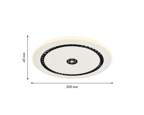 Потолочный светильник F-Promo 4433-1C Skiva LED*30W, 3200LM, 4000K D500*H45мм