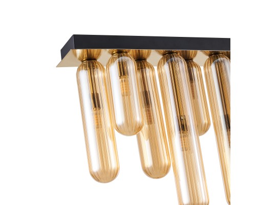 Потолочный светильник Favourite 4455-12P Stalactit 12*G9*28W L720*W100*H355мм