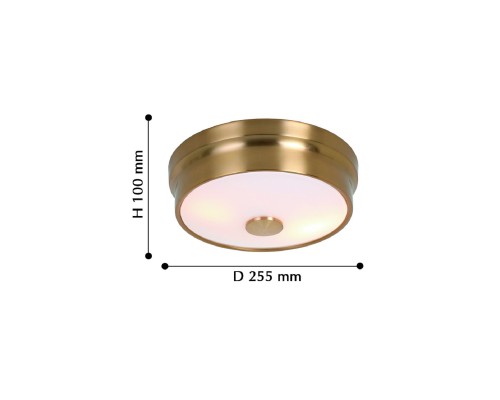 Потолочный светильник Favourite 2375-2C Pannikin 2*E27*40W D255*H100мм
