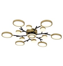 4686-13C, потолочный светильник, D880xH80, LEDx140W/70W/70W, 7540/3840/3750LM, 4000/6500/3500K, included, remote control