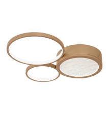 4681-3C, потолочный светильник, L560xW450xH70, LEDx65W/35W/35W, 4160/2100/2070LM, 4000/6500/3500K, included, remote control