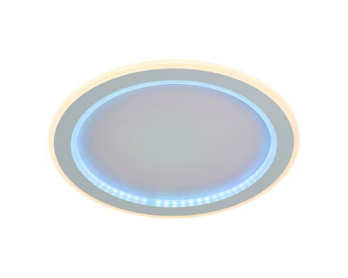 4697-4C, потолочный светильник, D450xH55, LEDx24W, 1200LM, 3000-6000K, included, remote control