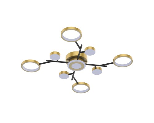 4686-9C, потолочный светильник, D800xH80, LEDx100W/50W/50W, 5260/2680/2610LM, 4000/6500/3500K, included, remote control