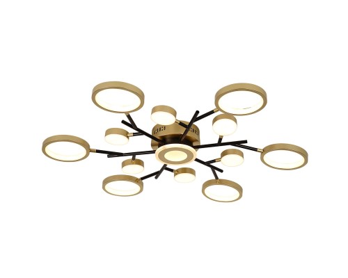 4686-13C, потолочный светильник, D880xH80, LEDx140W/70W/70W, 7540/3840/3750LM, 4000/6500/3500K, included, remote control