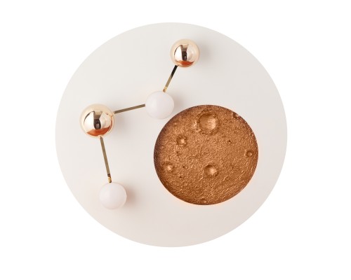 Потолочный светильник Favourite 4630-4C Plaides LED*36W, 2130LM, 4000K D400*H100мм