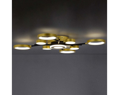 4686-9C, потолочный светильник, D800xH80, LEDx100W/50W/50W, 5260/2680/2610LM, 4000/6500/3500K, included, remote control