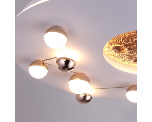 Потолочный светильник Favourite 4630-5C Plaides LED*42W, 2530LM, 4000K D500*H100мм