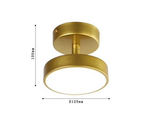 Потолочный светильник F-Promo 3059-1P Atma LED*10W, 800LM, 4000K D120*H100мм