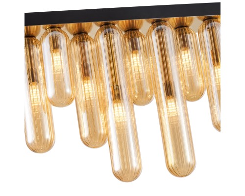Потолочный светильник Favourite 4455-12P Stalactit 12*G9*28W L720*W100*H355мм