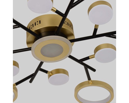 4686-13C, потолочный светильник, D880xH80, LEDx140W/70W/70W, 7540/3840/3750LM, 4000/6500/3500K, included, remote control